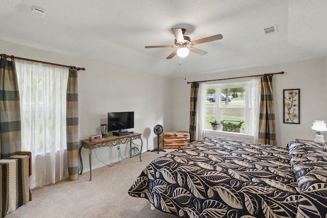 154 Scott Ln, Weatherford, TX 76085 - bedroom with carpet flooring and ceiling fan