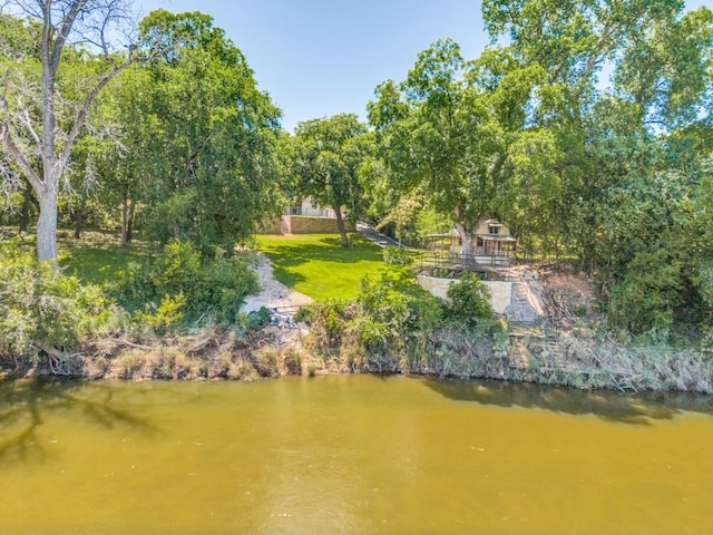 7710 Ravenswood Rd, Granbury, TX 76049 - water view featuring a gazebo