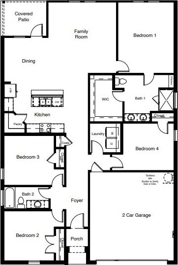 757 High Summit Trl, Fort Worth, TX 76131 - home floor plan