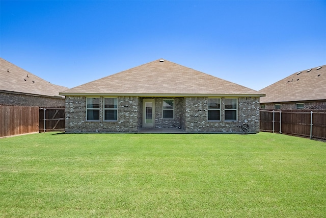 397 War Emblem Ln, Waxahachie, TX 75165 - back of property featuring brick siding and roof with shingles