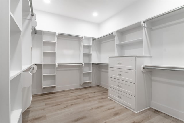 216 Pauline St, Arp, TX 75750 - walk in closet featuring light wood-style floors