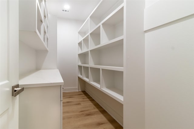 216 Pauline St, Arp, TX 75750 - walk in closet with light wood finished floors