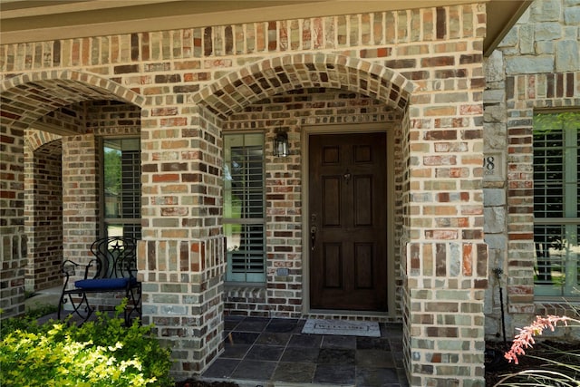 5798 Antique Rose Trl, Fairview, TX 75069 - entrance to property with brick siding