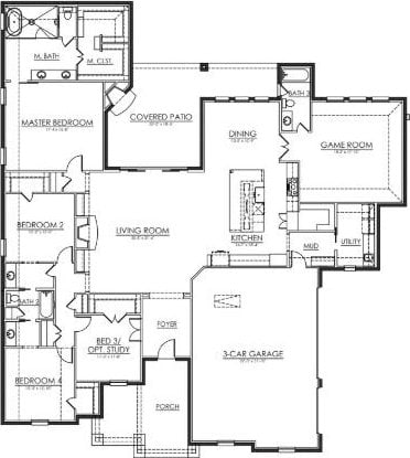 209 Bel Grand Rd, Haslet, TX 76052 - property floor plan