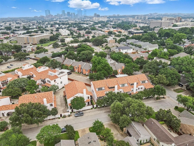 261 Casa Blanca Ave, Fort Worth, TX 76107 - bird's eye view of city skyline