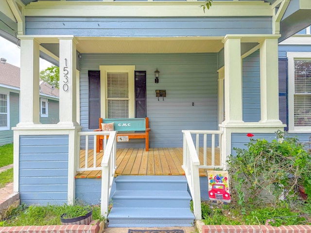 1530 W 5th Ave, Corsicana, TX 75110 - property entrance with a porch