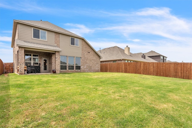 4444 Blue Mist Dr, Fort Worth, TX 76036 - rear view of house featuring brick siding and roof with shingles