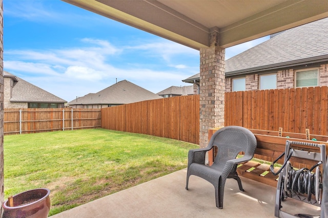 4444 Blue Mist Dr, Fort Worth, TX 76036 - view of yard with a patio