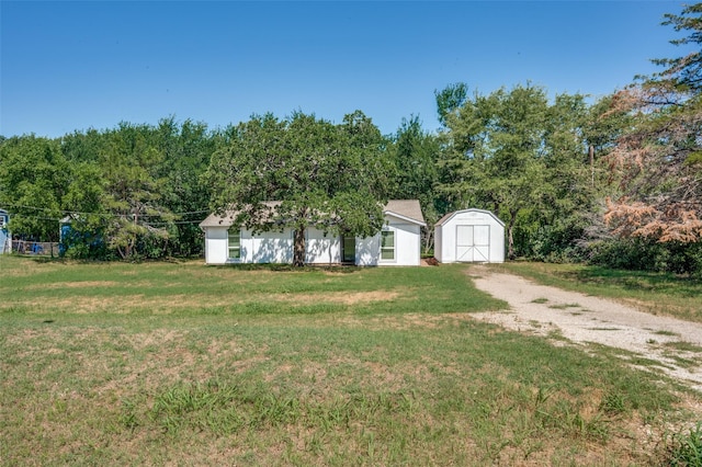 110 Muleta Dr, Oak Point, TX 75068 - view of front of house featuring a front yard