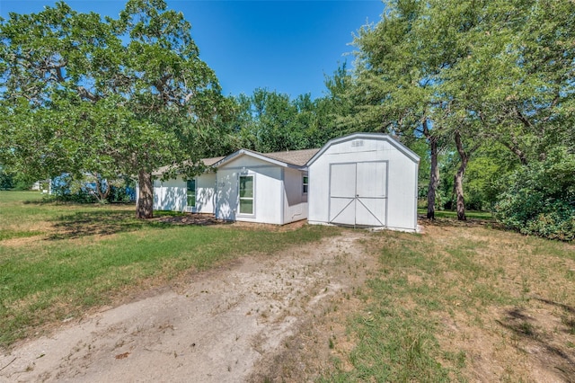 110 Muleta Dr, Oak Point, TX 75068 - view of front of home with a front yard