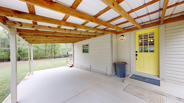 150 David St, Jefferson, TX 75657 - view of patio