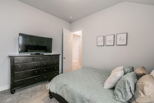1704 Cypress Gap Trl, Mansfield, TX 76063 - carpeted bedroom featuring lofted ceiling