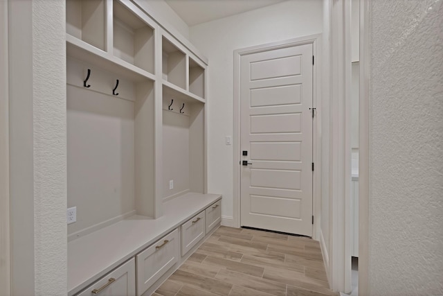 2113 Dicey Rd, Weatherford, TX 76085 - mudroom featuring light wood-type flooring