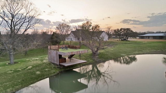 2113 Dicey Rd, Weatherford, TX 76085 - surrounding community featuring a water view and a yard