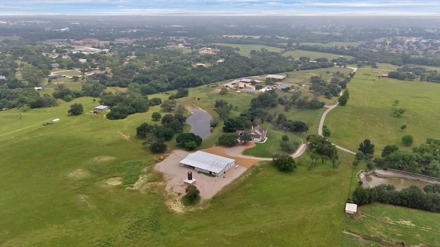 2113 Dicey Rd, Weatherford, TX 76085 - aerial view of property and surrounding area featuring rural landscape and a large body of water