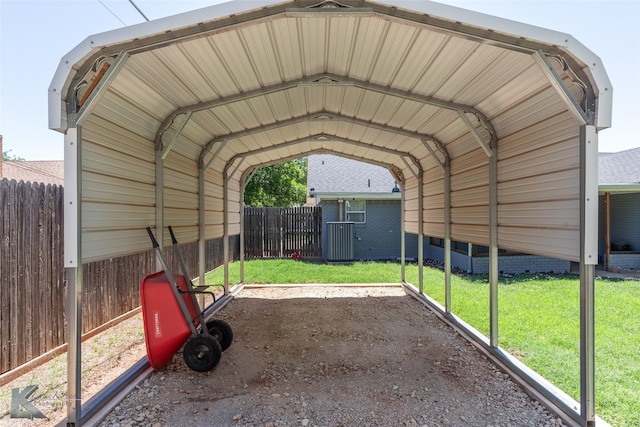 1602 Westwood Dr, Abilene, TX 79603 - view of vehicle parking featuring a carport