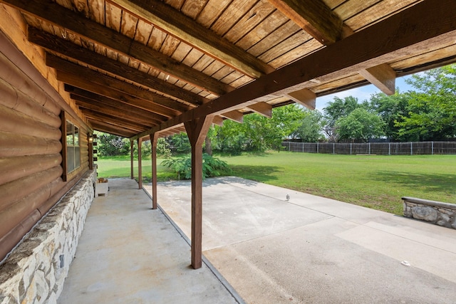 201 Cemetery Rd, Boyd, TX 76023 - view of patio / terrace