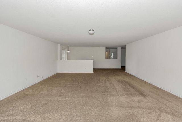 6021 Lucas Ct, Fort Worth, TX 76119 - unfurnished living room with carpet floors
