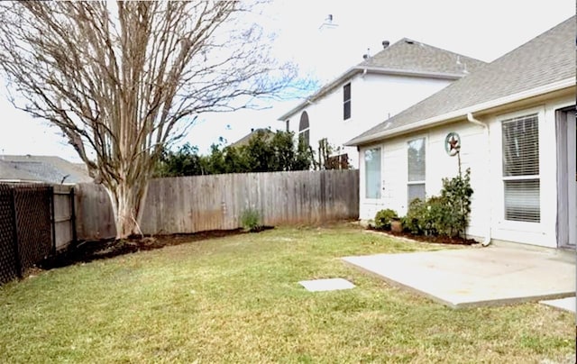 4600 Parkview Ln, Fort Worth, TX 76137 - view of yard featuring a patio