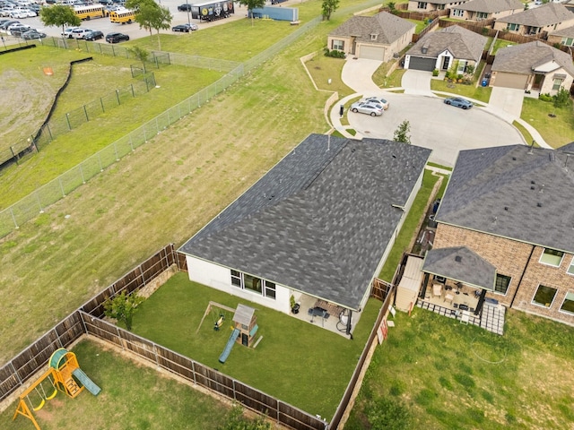 3925 Fairmount Ct, Sachse, TX 75048 - aerial perspective of suburban area