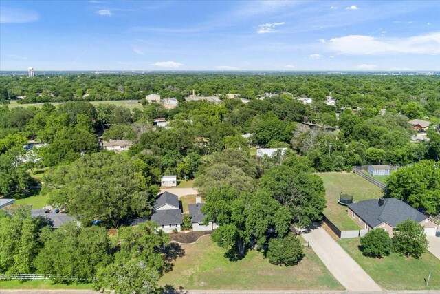 3227 Macarthur Dr, Waco, TX 76708 - aerial view of a heavily wooded area