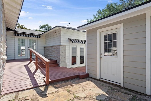 3227 Macarthur Dr, Waco, TX 76708 - deck featuring french doors