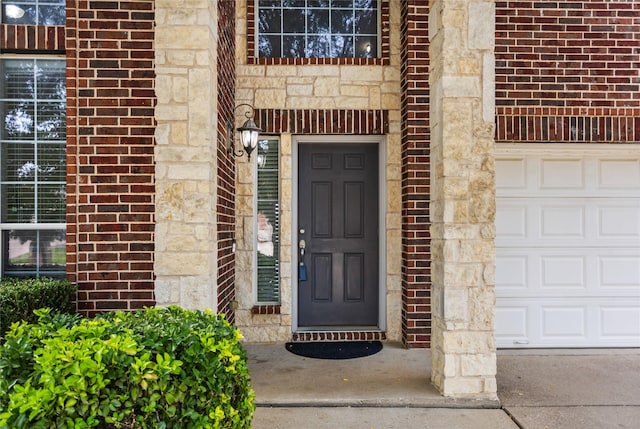3737 Monica Ln, Fort Worth, TX 76244 - doorway to property featuring brick siding and stone siding