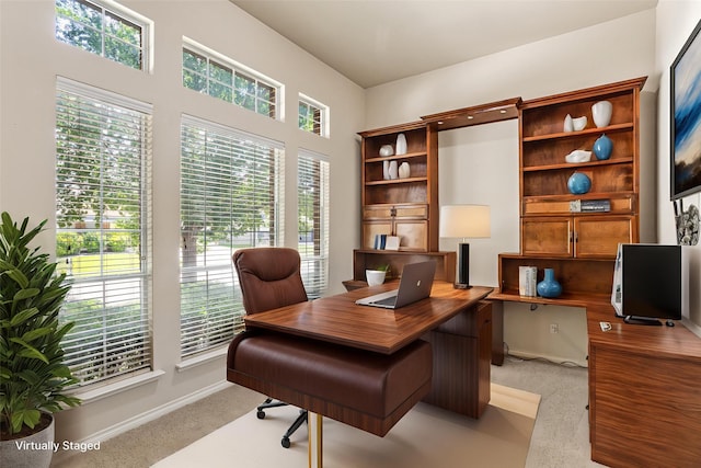 3737 Monica Ln, Fort Worth, TX 76244 - office area with baseboards