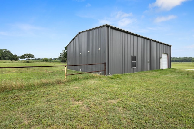 14293 S Fm 372, Valley View, TX 76272 - view of pole building featuring a yard