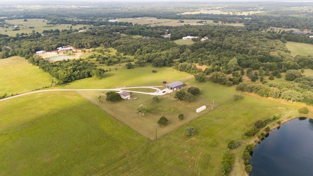 14293 S Fm 372, Valley View, TX 76272 - aerial overview of property's location with rural landscape and a large body of water