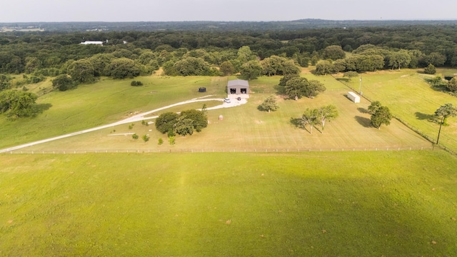 14293 S Fm 372, Valley View, TX 76272 - aerial view of sparsely populated area with a forest