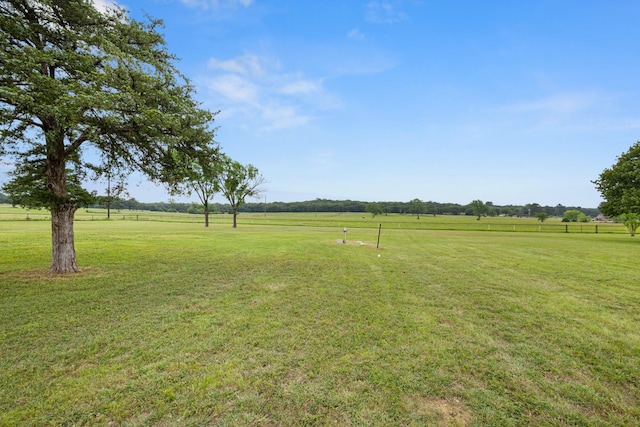 14293 S Fm 372, Valley View, TX 76272 - view of grassy yard with a rural view