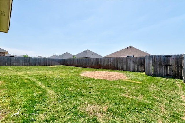 7010 Jet Stream Dr, Abilene, TX 79606 - view of yard