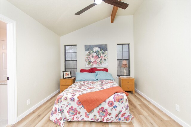 3918 Trinity Dr, Temple, TX 76504 - bedroom featuring light wood-type flooring, baseboards, and ceiling fan