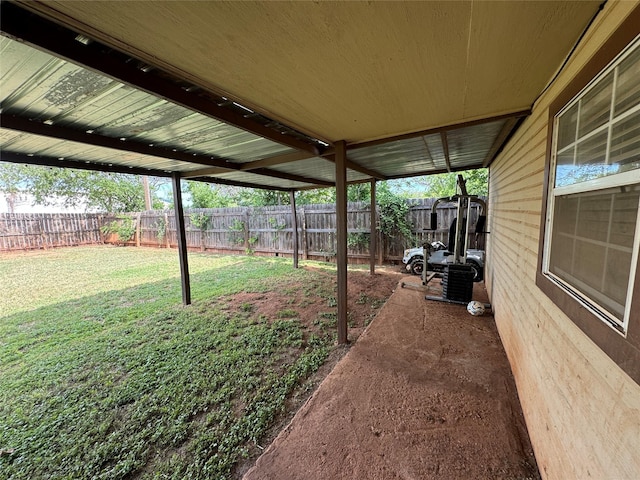 1206 S Crockett Dr, Abilene, TX 79605 - view of yard