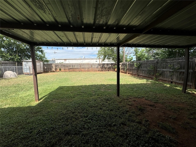 1206 S Crockett Dr, Abilene, TX 79605 - view of yard