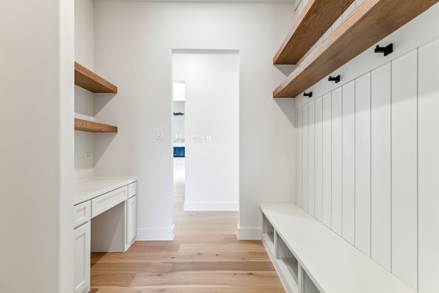1324 Streetman Rd, Royse City, TX 75189 - mudroom with light wood-style floors and baseboards