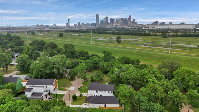404 Bobbie St, Dallas, TX 75203 - drone / aerial view of city skyline