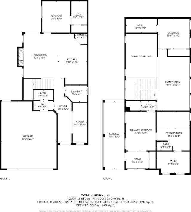 404 Bobbie St, Dallas, TX 75203 - property floor plan
