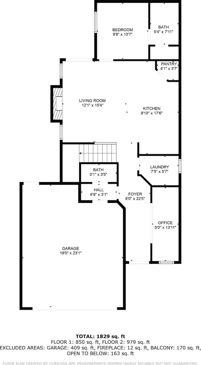 404 Bobbie St, Dallas, TX 75203 - home floor plan