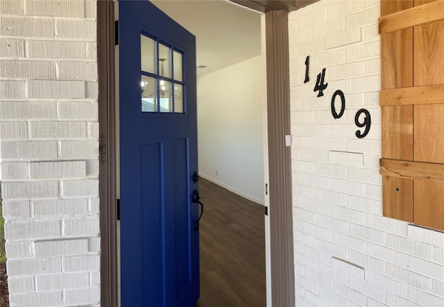 1409 Munn Dr, Ennis, TX 75119 - view of doorway to property