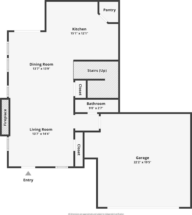 4002 Robert L Parish Sr Ave, Dallas, TX 75210 - property floor plan
