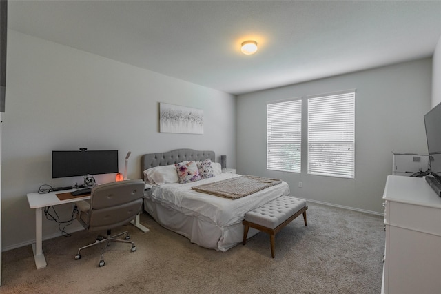 3125 Layla Creek Dr, Little Elm, TX 75068 - carpeted bedroom featuring an office area and baseboards