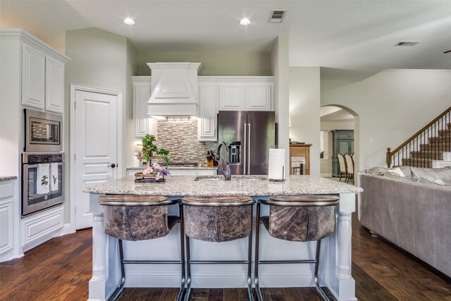 921 Yarwood Way, Burleson, TX 76028 - carpeted home office with beverage cooler and baseboards