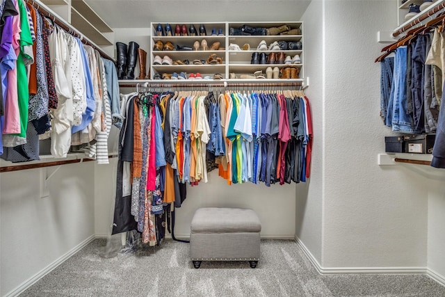 921 Yarwood Way, Burleson, TX 76028 - walk in closet with carpet flooring