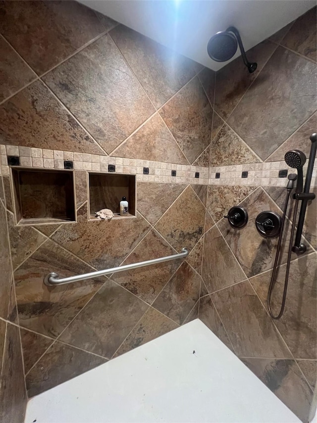 332 Belmont St, Hurst, TX 76053 - bathroom view of a tile shower