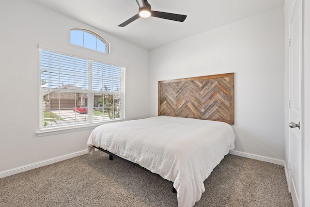 140 Orchard Pines Pl, Boyd, TX 76023 - carpeted bedroom with baseboards and a ceiling fan