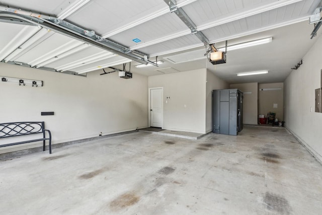 15505 City Garden Ln, Prosper, TX 75078 - garage featuring a garage door opener