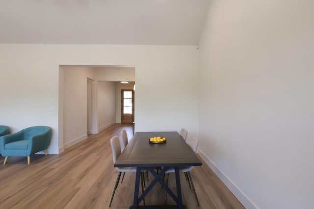 2836 Ave L, Fort Worth, TX 76105 - dining room featuring light wood finished floors and baseboards
