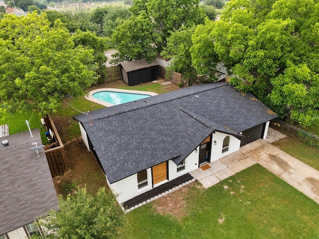 1013 Nueva Tierra St, Grand Prairie, TX 75052 - view of subject property with a pool